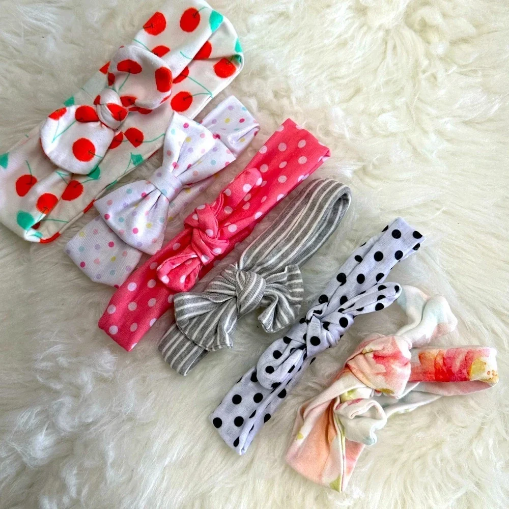 5/$30 Baby Girl 6 piece hair accessory